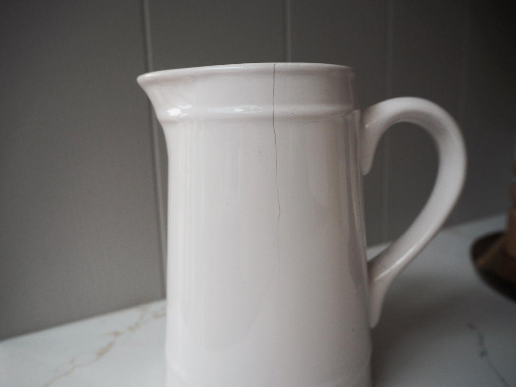 Perfectly Imperfect Classic White Jug