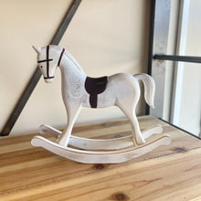 Load image into Gallery viewer, White Rocking Horse - Set of Two
